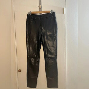 Faux Leather Skinny  Pants
